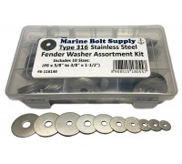 Stainless Washer Assortment Kits